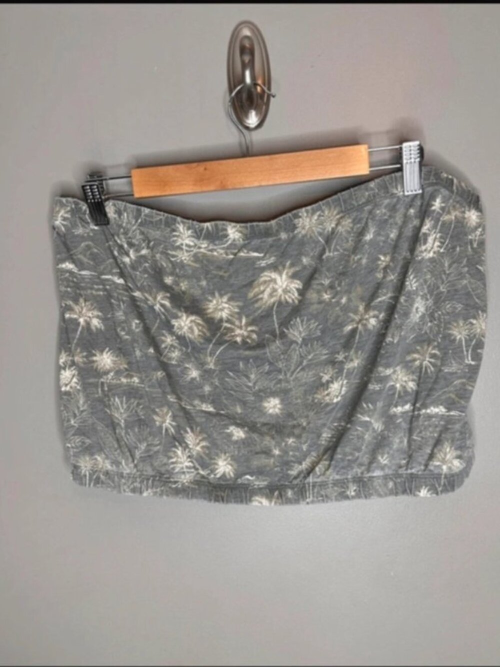 American Eagle Tropical print tube top